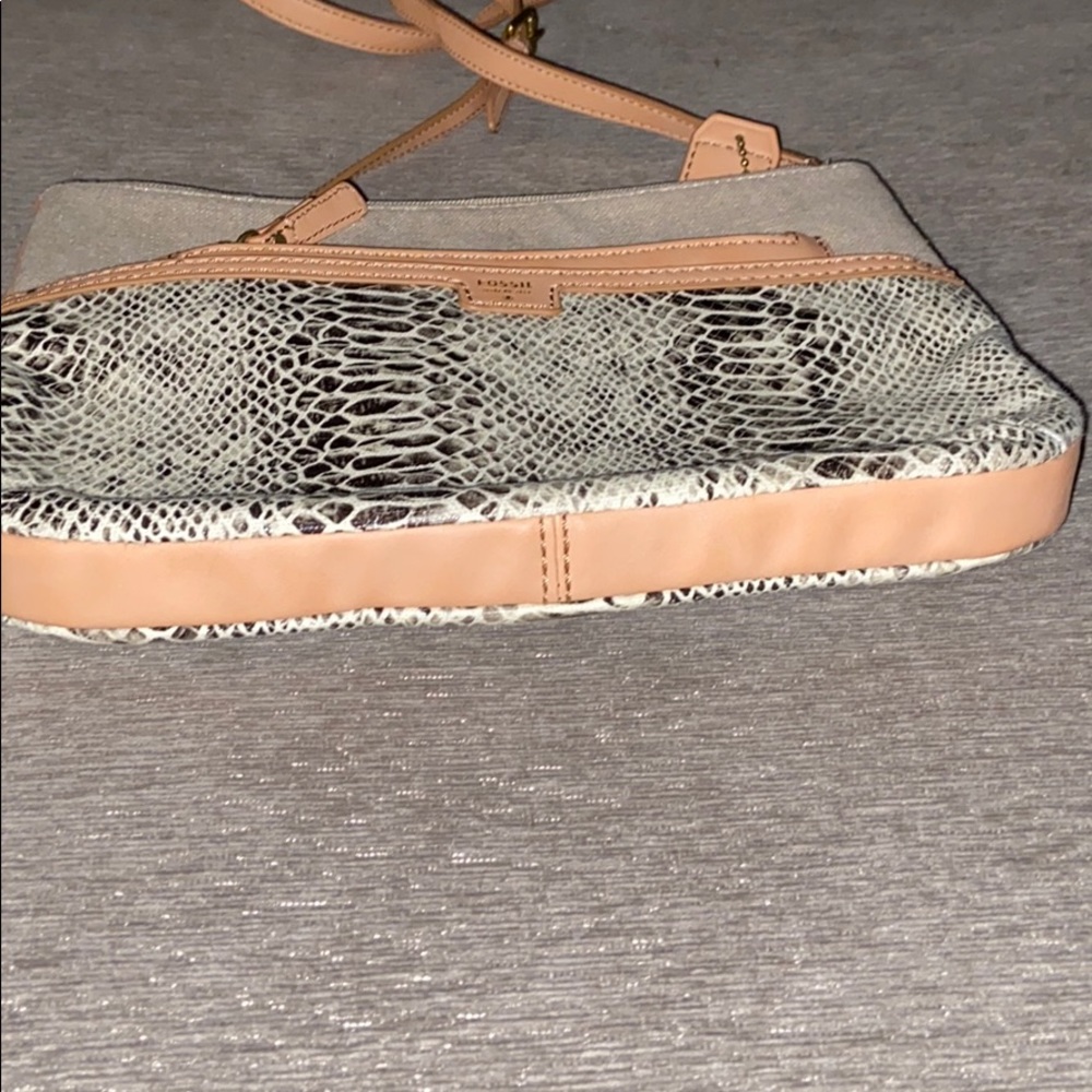 Fossil Crossbody Snakeskin Purse - Picture 6 of 8